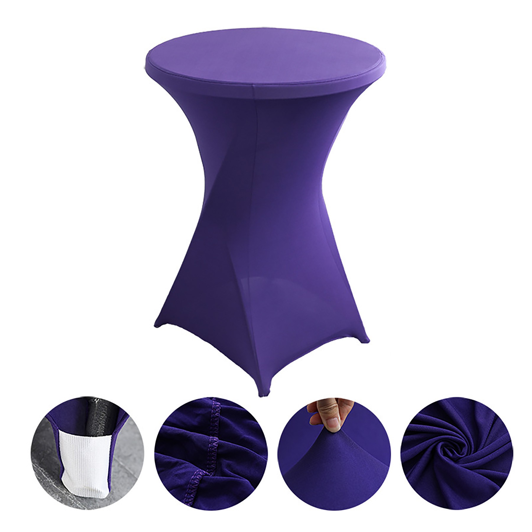 Round Elastic Table Cover 9