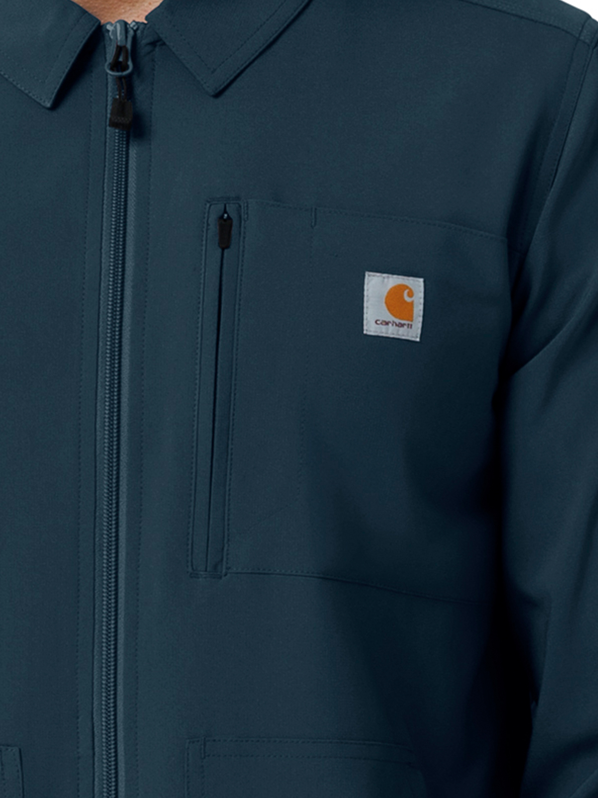 Carhartt Scrubs - Force Cross-Flex - Men's Six-Pocket Lightweight Scrub Jacket 2