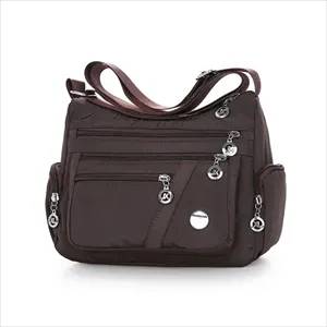 Nylon Multi-Pocket Crossbody Bag 9