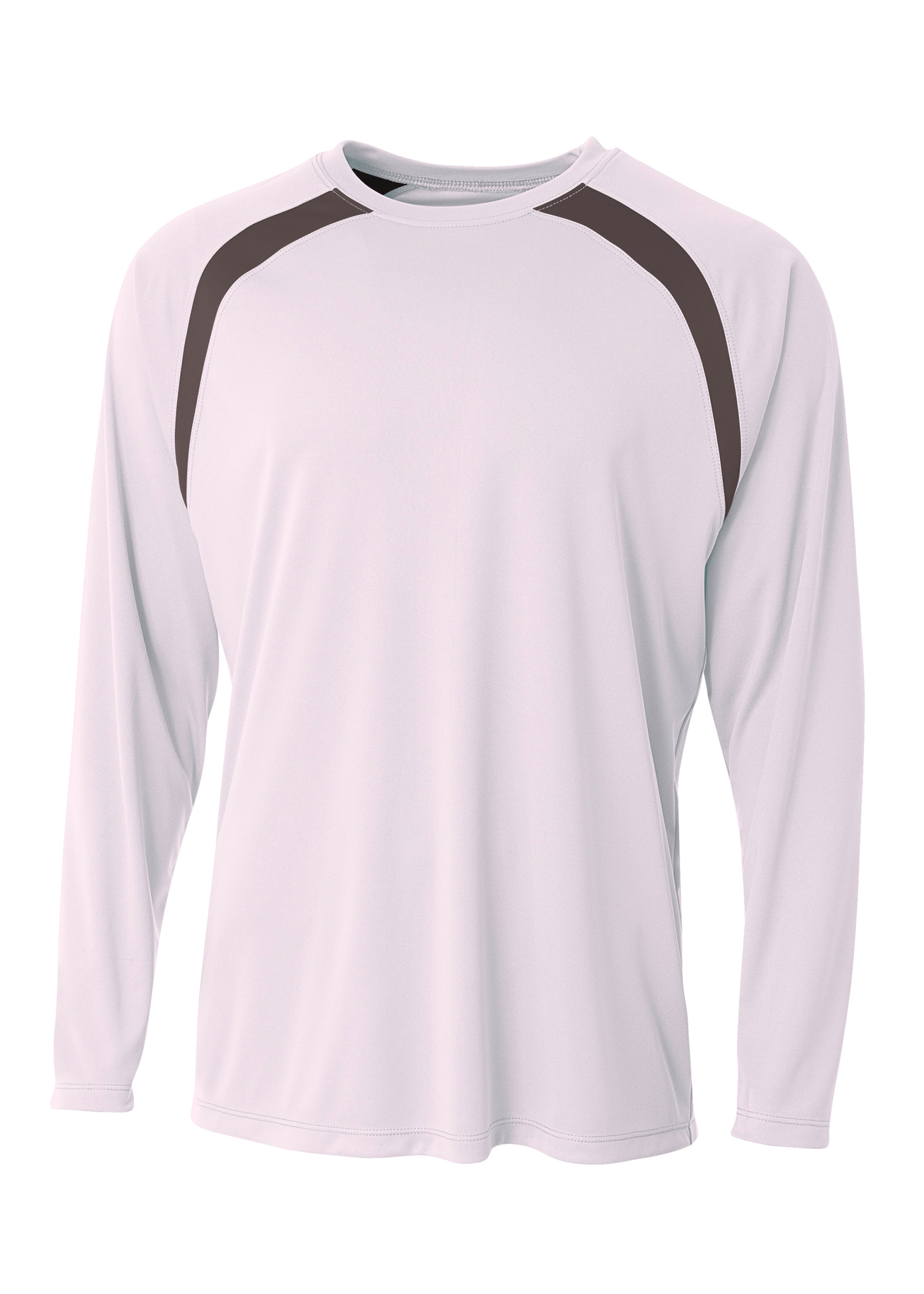 A4 Spartan Long Sleeve Color Block Crew 9