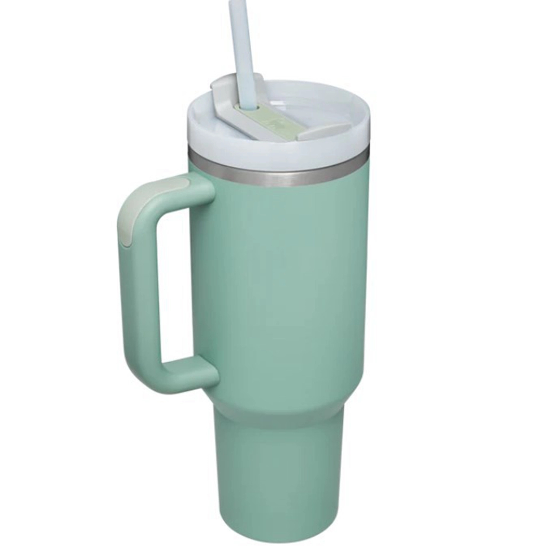 40 Oz. Vacuum Tumbler with Handle & Straw 8
