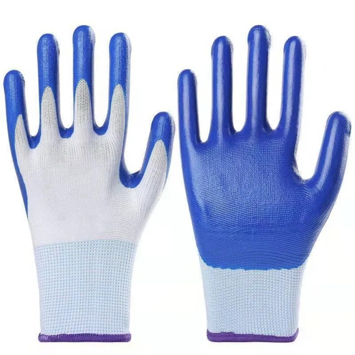 Silkscreen Printed Industrial Gloves for Workplace Safety 3