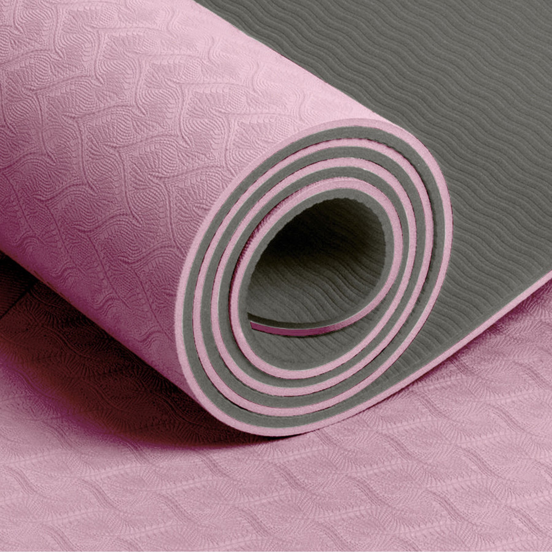 Two-Color Tpe Yoga Mat 4