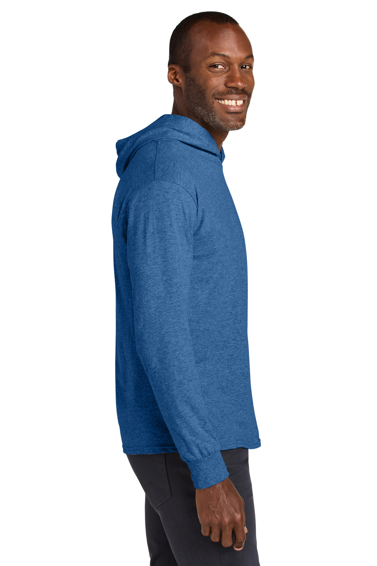 Jerzees Classics Unisex Cotton Long Sleeve Hooded T-Shirt 363LH 22