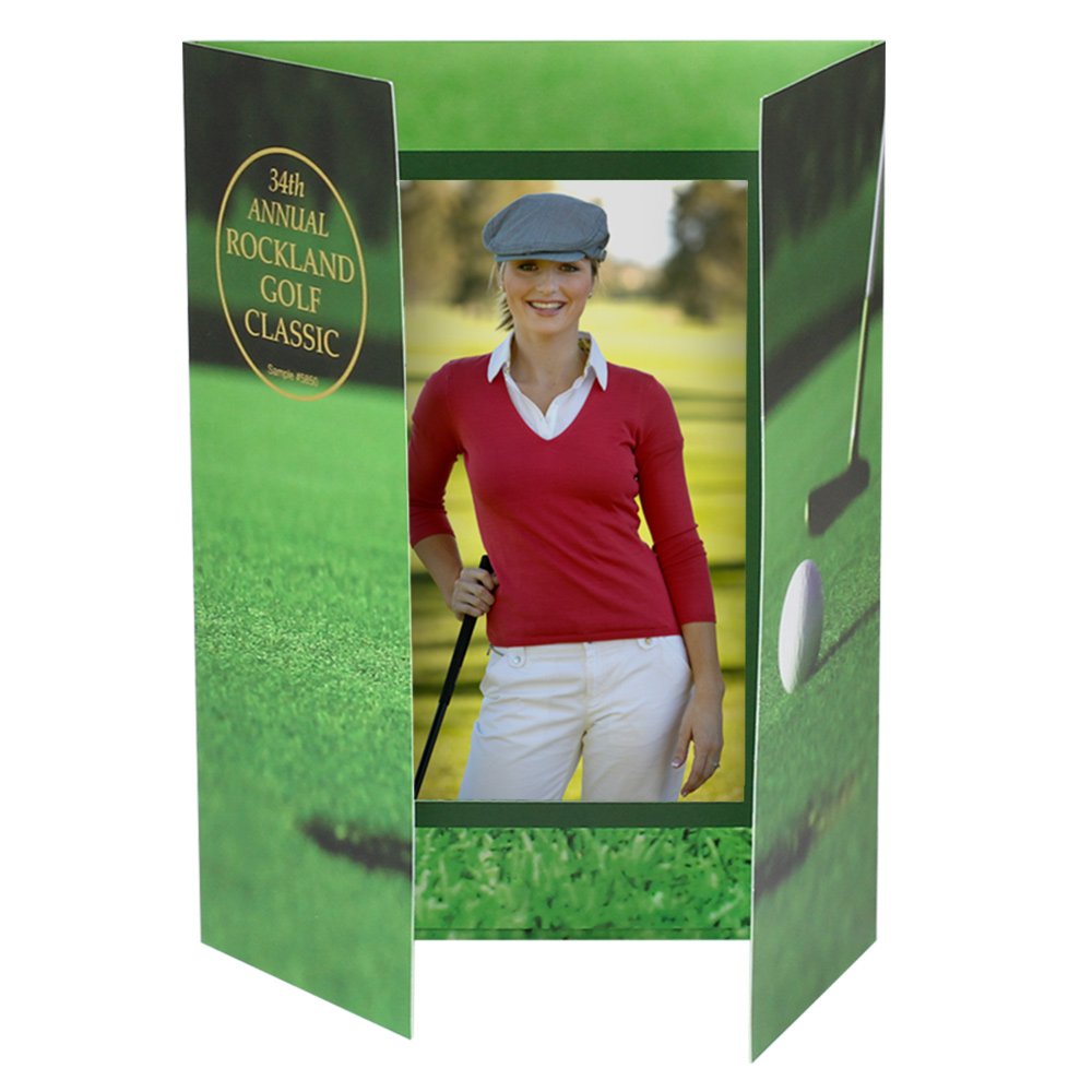 Golf Gatefold Folder – Vertical or Horizontal 2