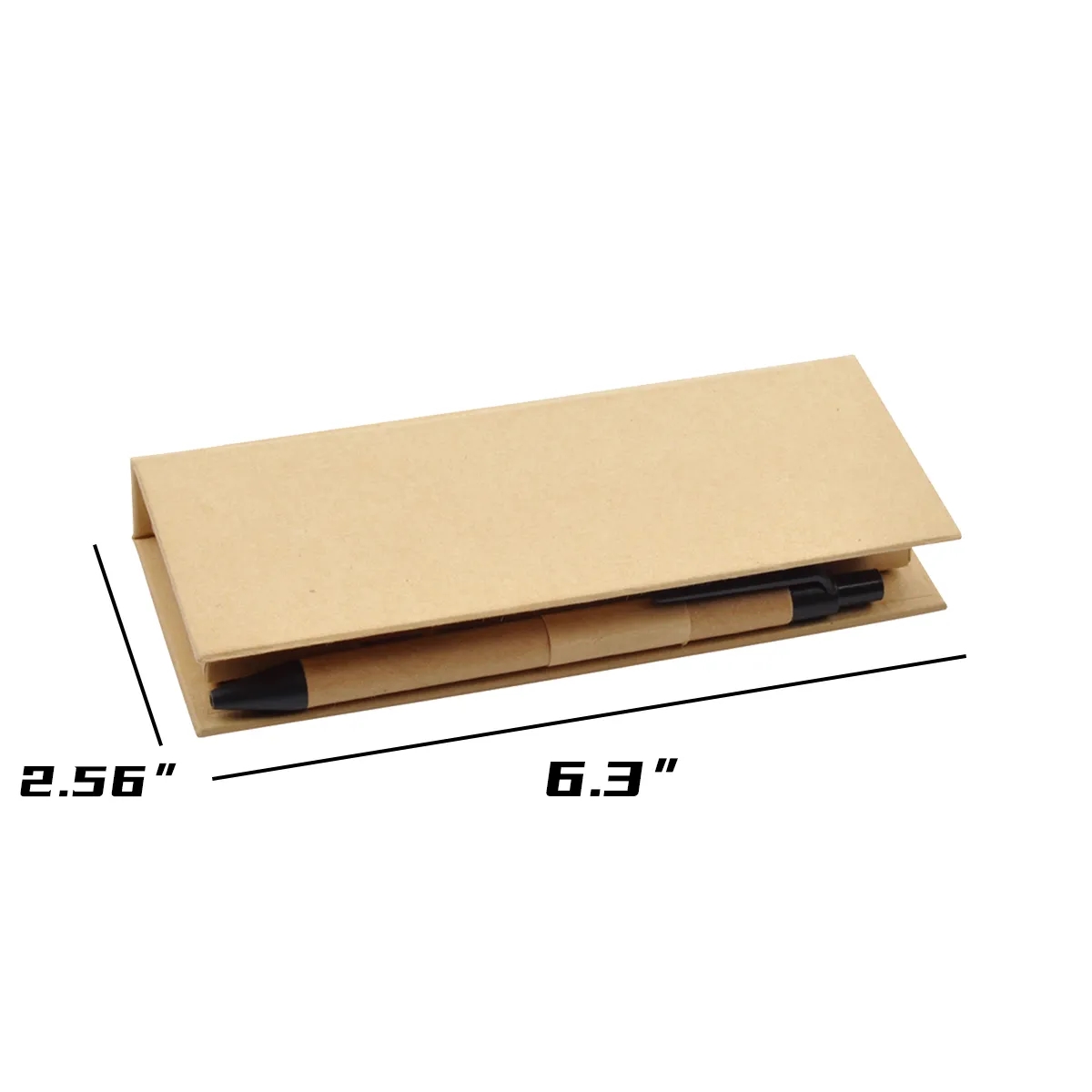 Sticky Note Set with Pen and Ruler and Ecological Case. 2