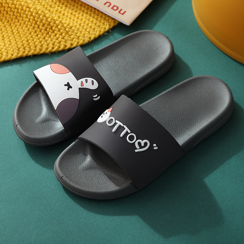 Embossed Adults Slipper Sandals w/Rubber Straps 2