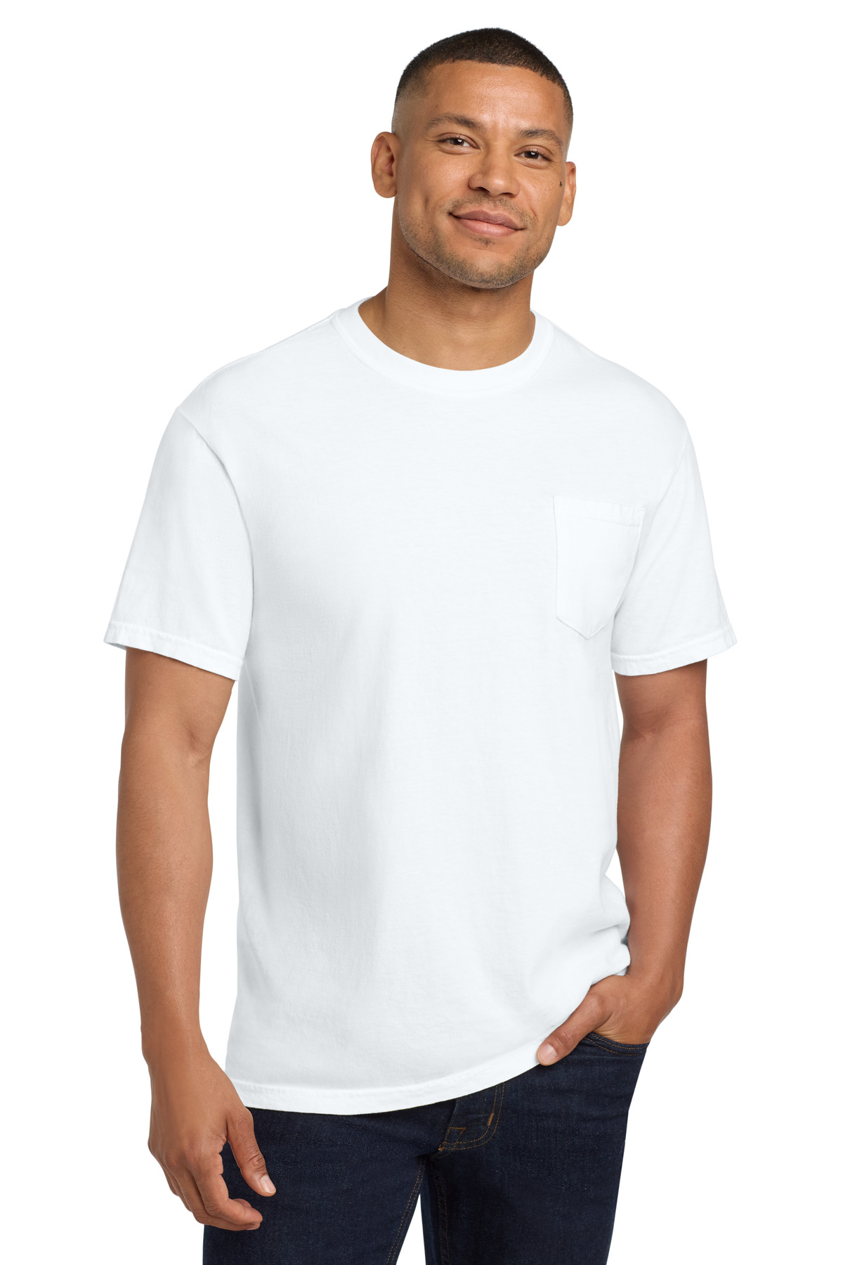 COMFORT COLORS Heavyweight Ring Spun Pocket Tee. 6030 337
