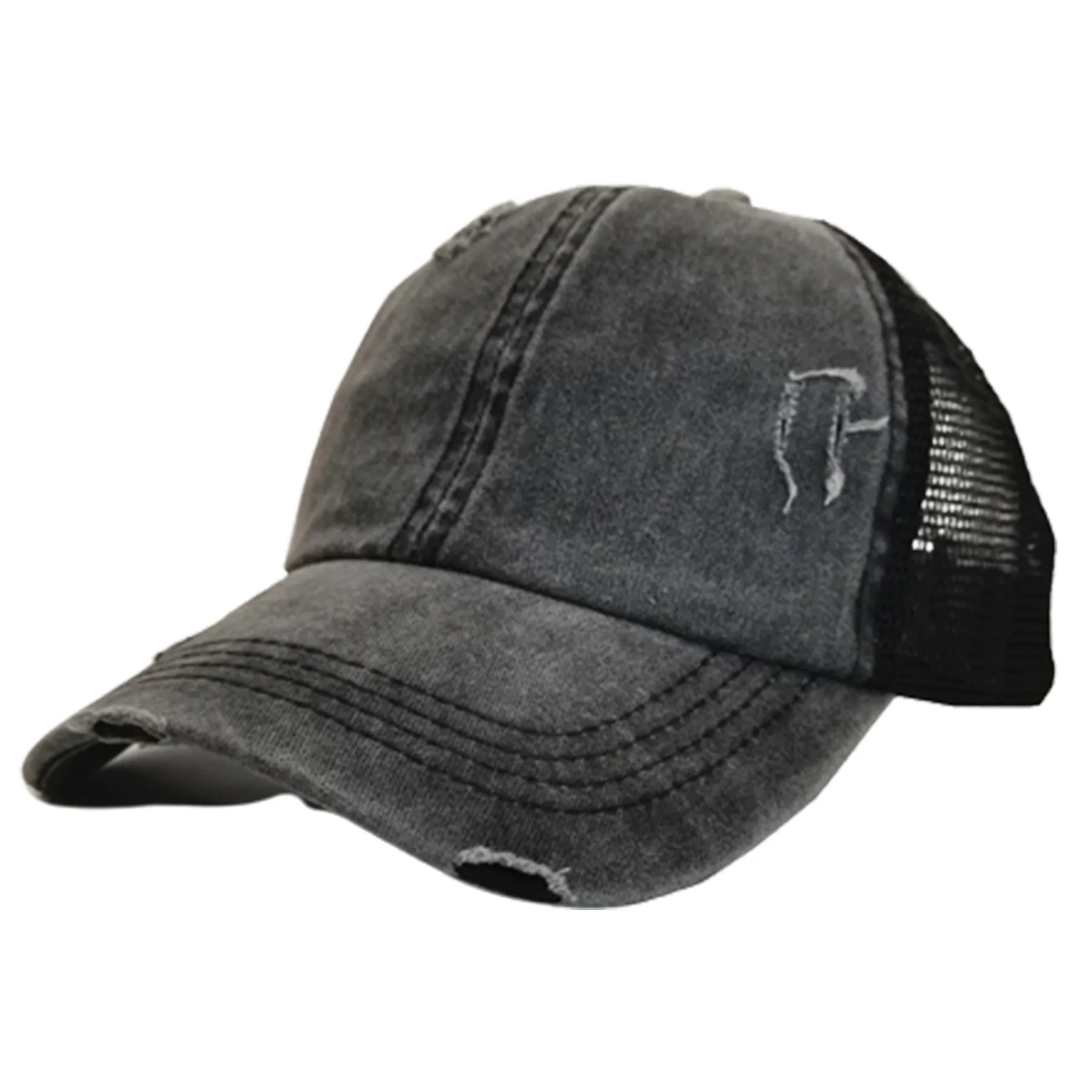Mesh Back Ponytail Baseball Cap 4