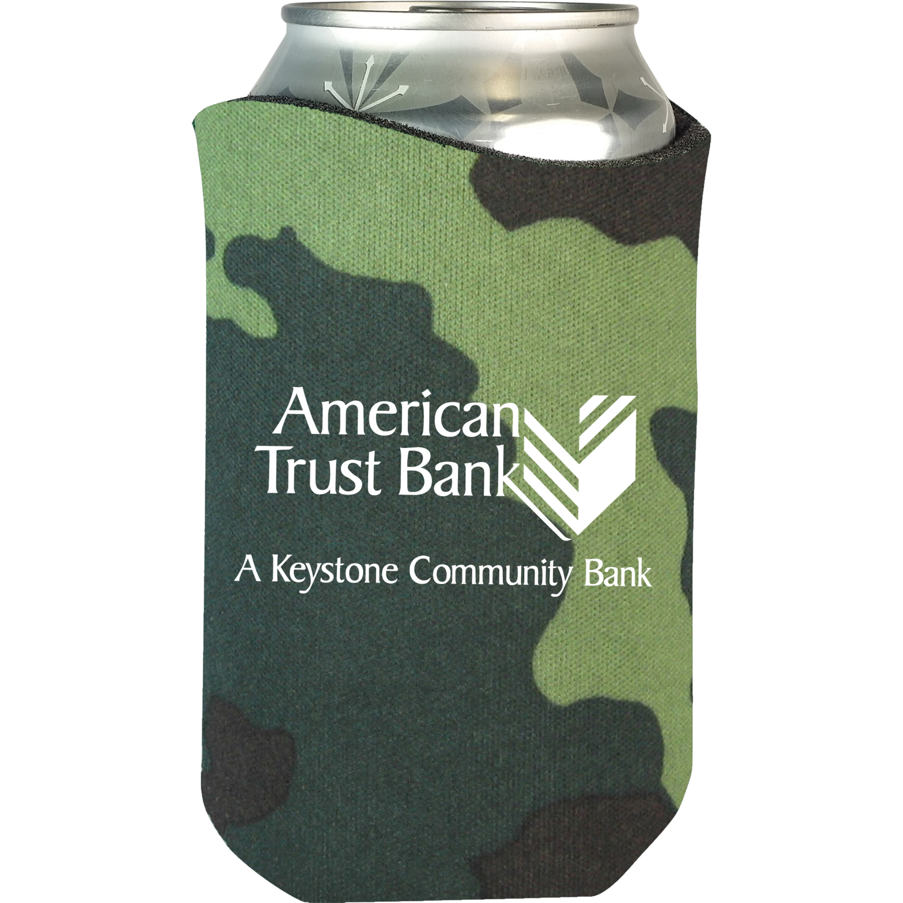 Curve Scuba can cooler, custom koozie with logo imprint 17