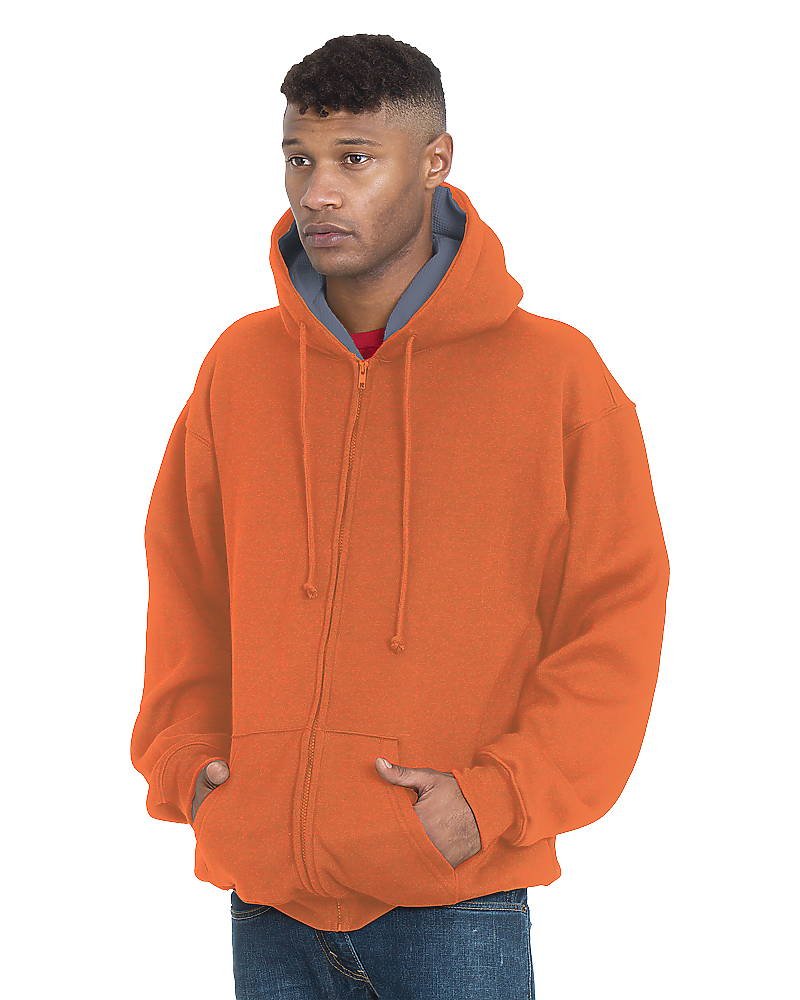 Super Heavy Full Zipper Hoodie, custom hoodie or sweatshirt with logo imprint 5