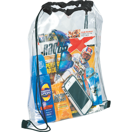 Rally Clear Drawstring Bag 72