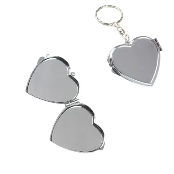 Double-Sided Keychain Mirror - Compact Travel Accessory 6