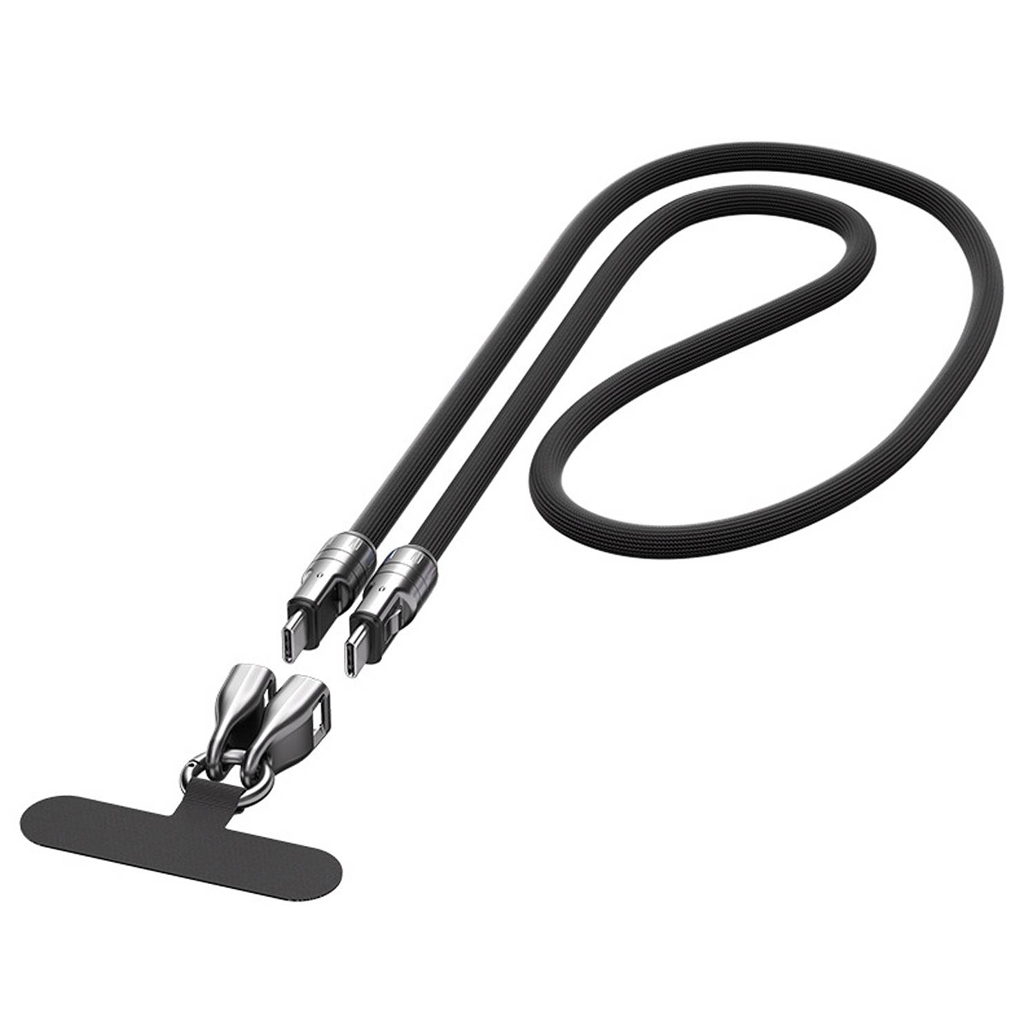 Multiple Use USB Charging Cable w/ Lanyard for Travel 2