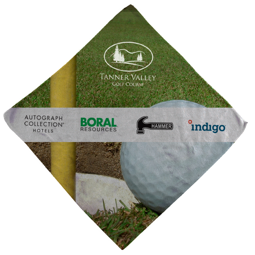 Microfiber Golf Towel 16" x 16"