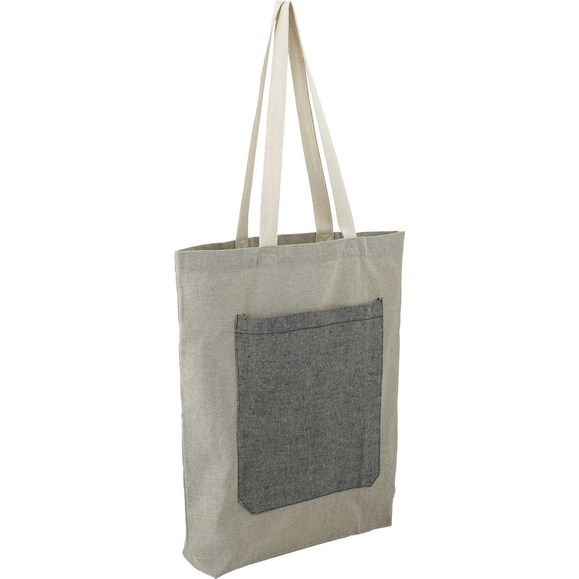 Recycled Cotton Pocket Tote 22