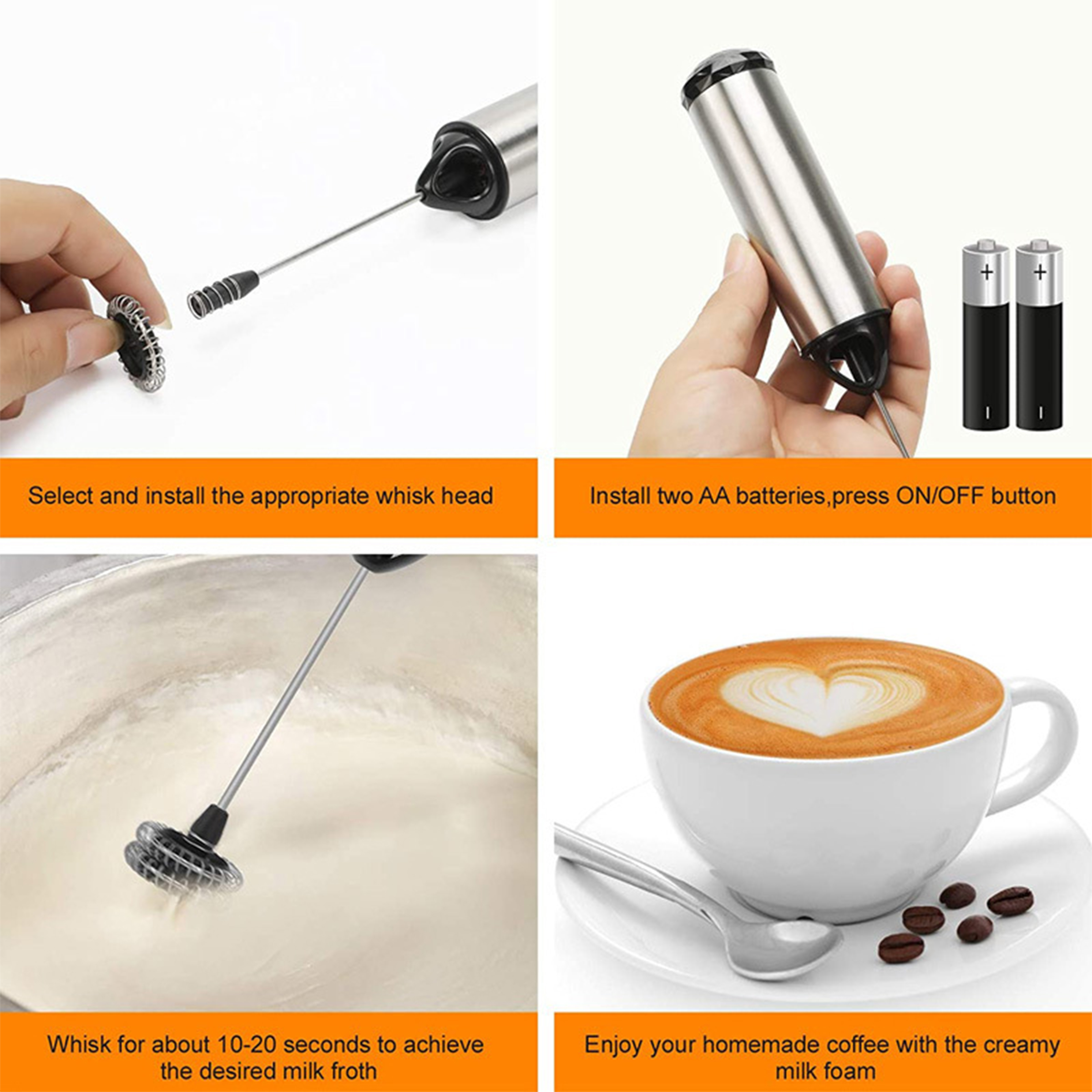 Stainless Steel Baking And Egg Beating Blender 5