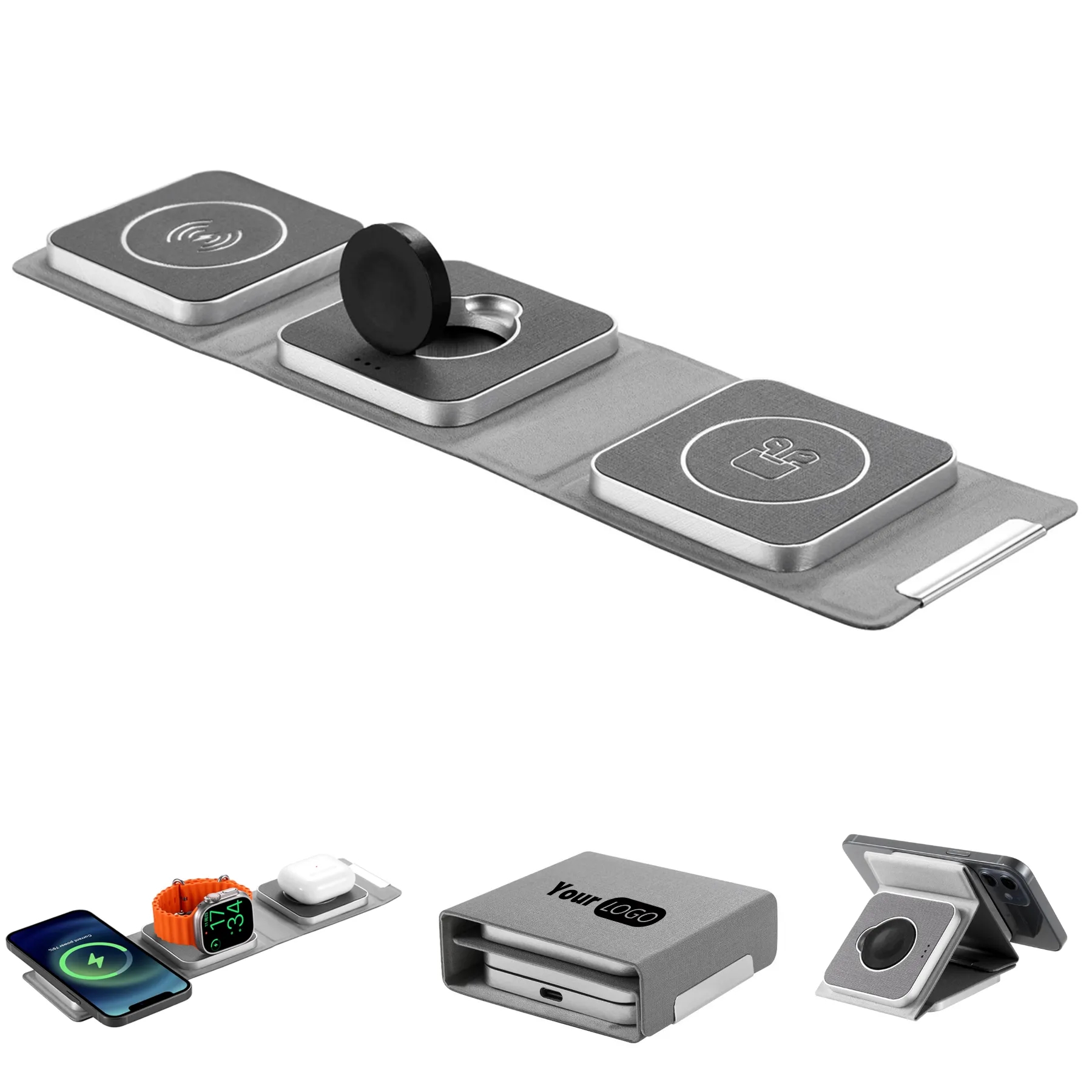 Travel 3 in 1 Charging Station for Multiple Devices 3