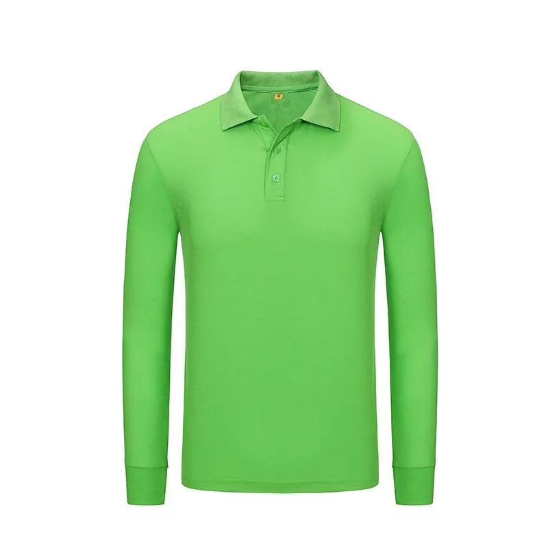 Custom Long Sleeve Stretch Tech Polo Shirt 11