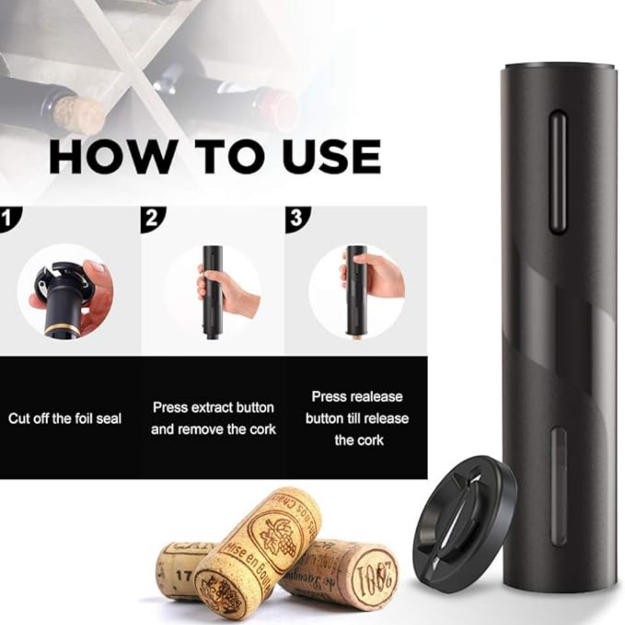 Electric Wine Opener 3