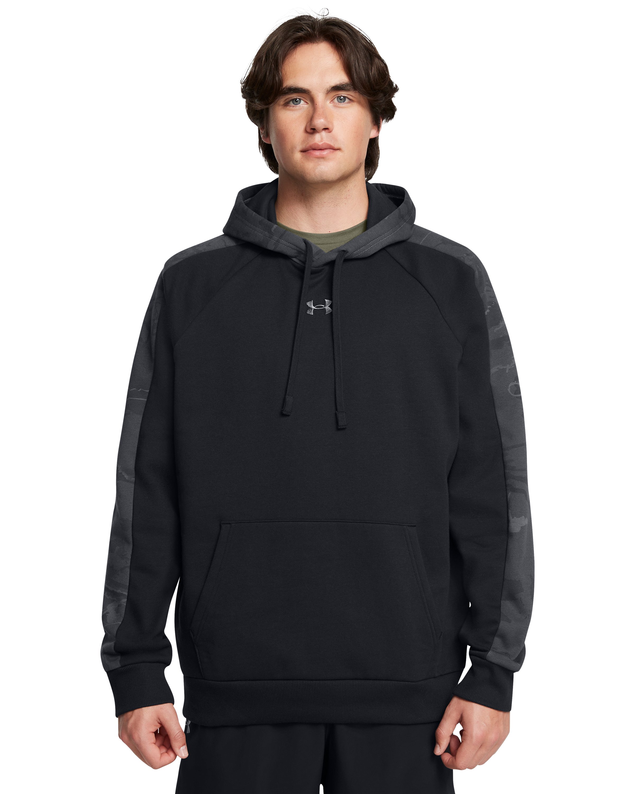 UA Rival Fleece Camo Blocked Men's Hoodie 5