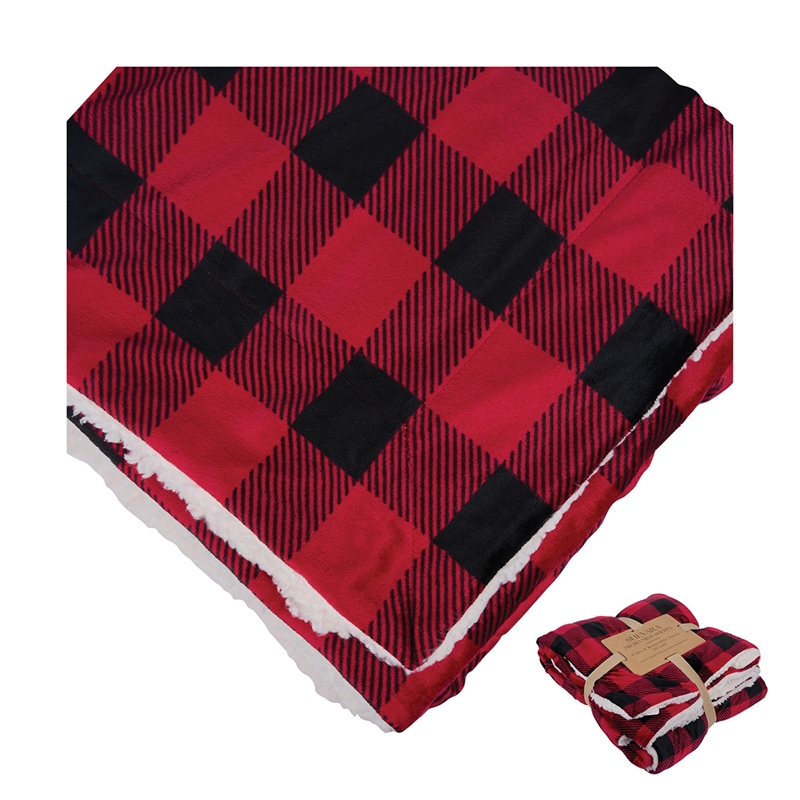 Brookline Micro Mink Sherpa Blanket 10