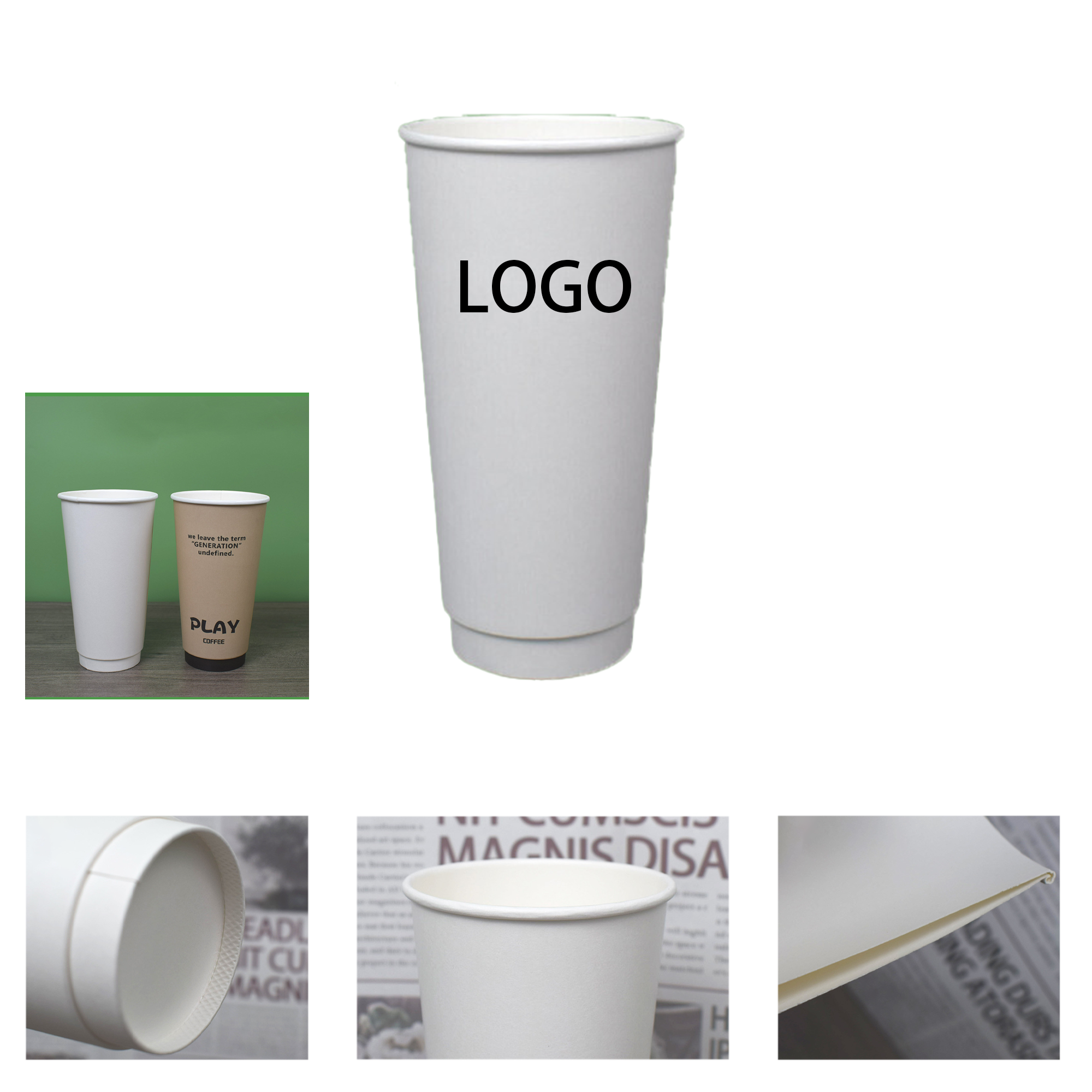 Anti-scald Disposable Coffee Cups 2