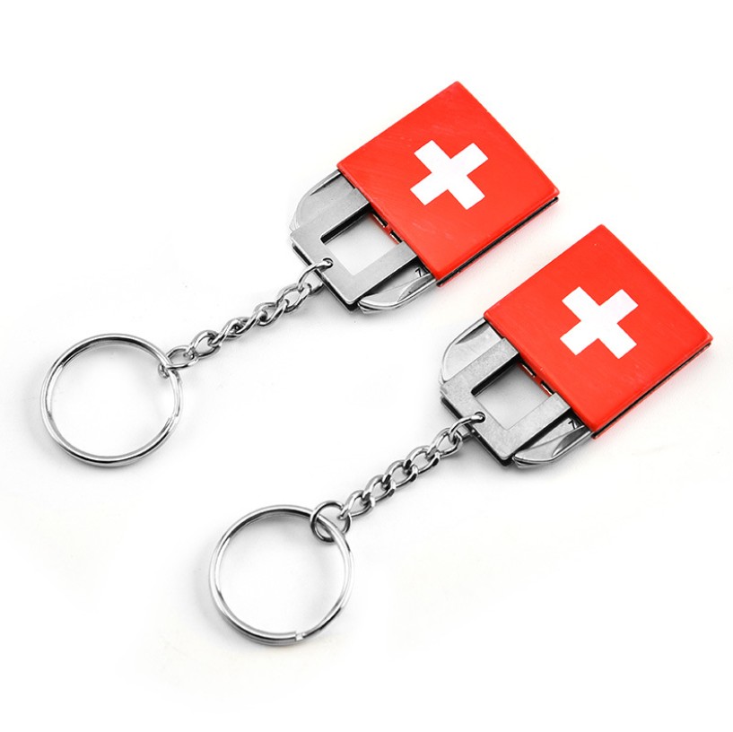 Stainless Steel Key Chain Pocket Multi-Tool 3