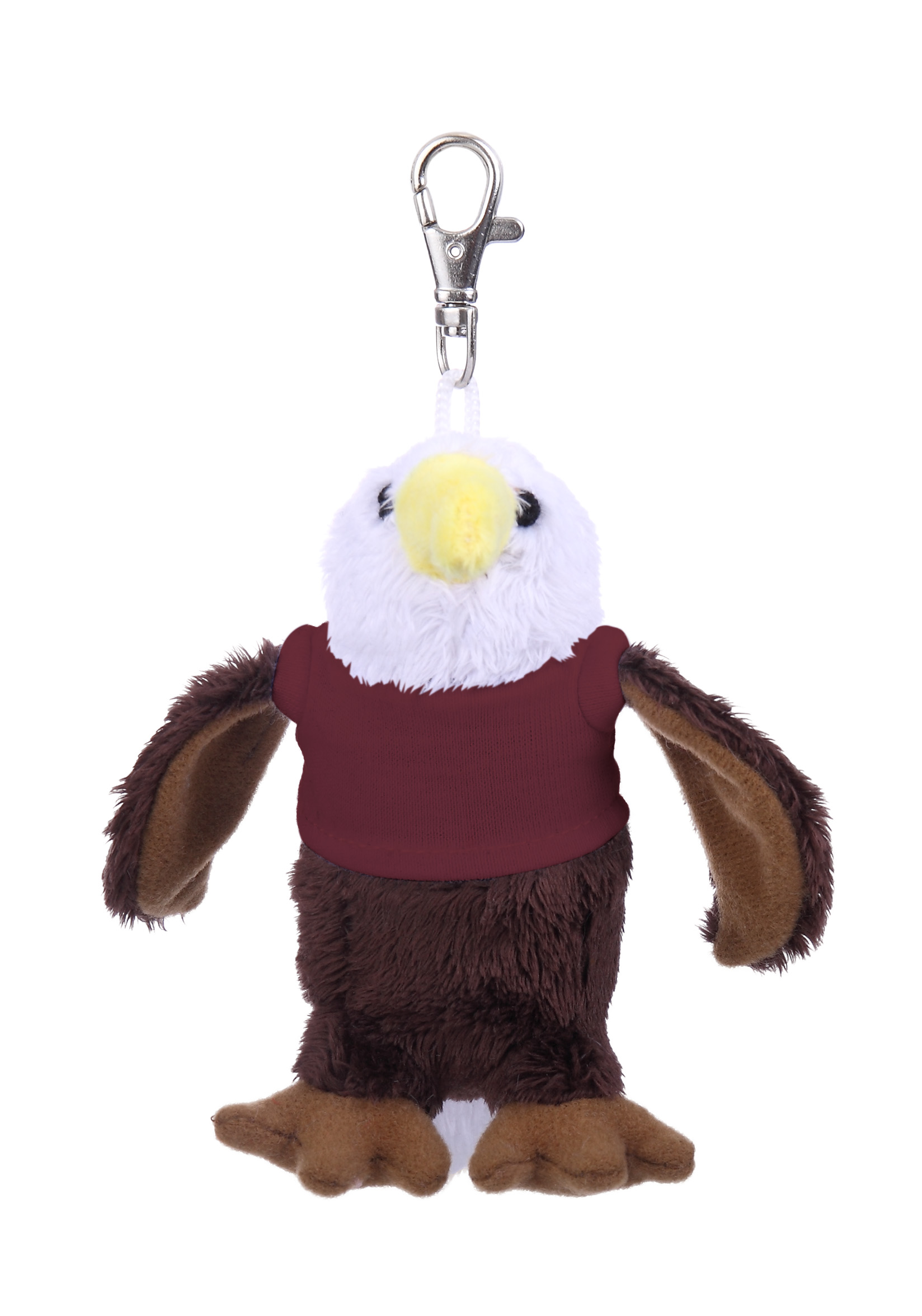 Soft Plush Eagle Keychain with Tee 13