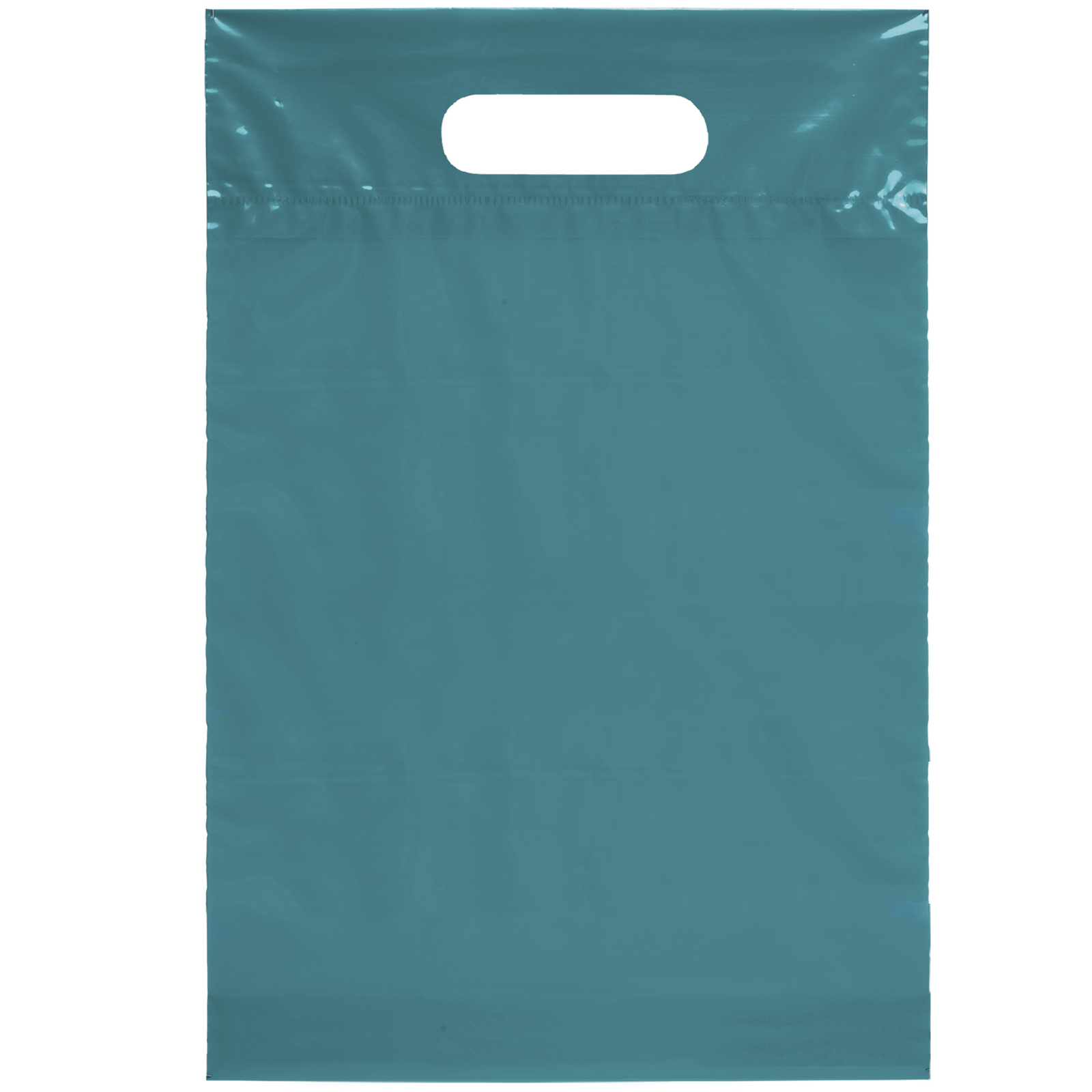 Die Cut Handle Bag - 9 1/2W x 14H - Flexo Ink Print 9