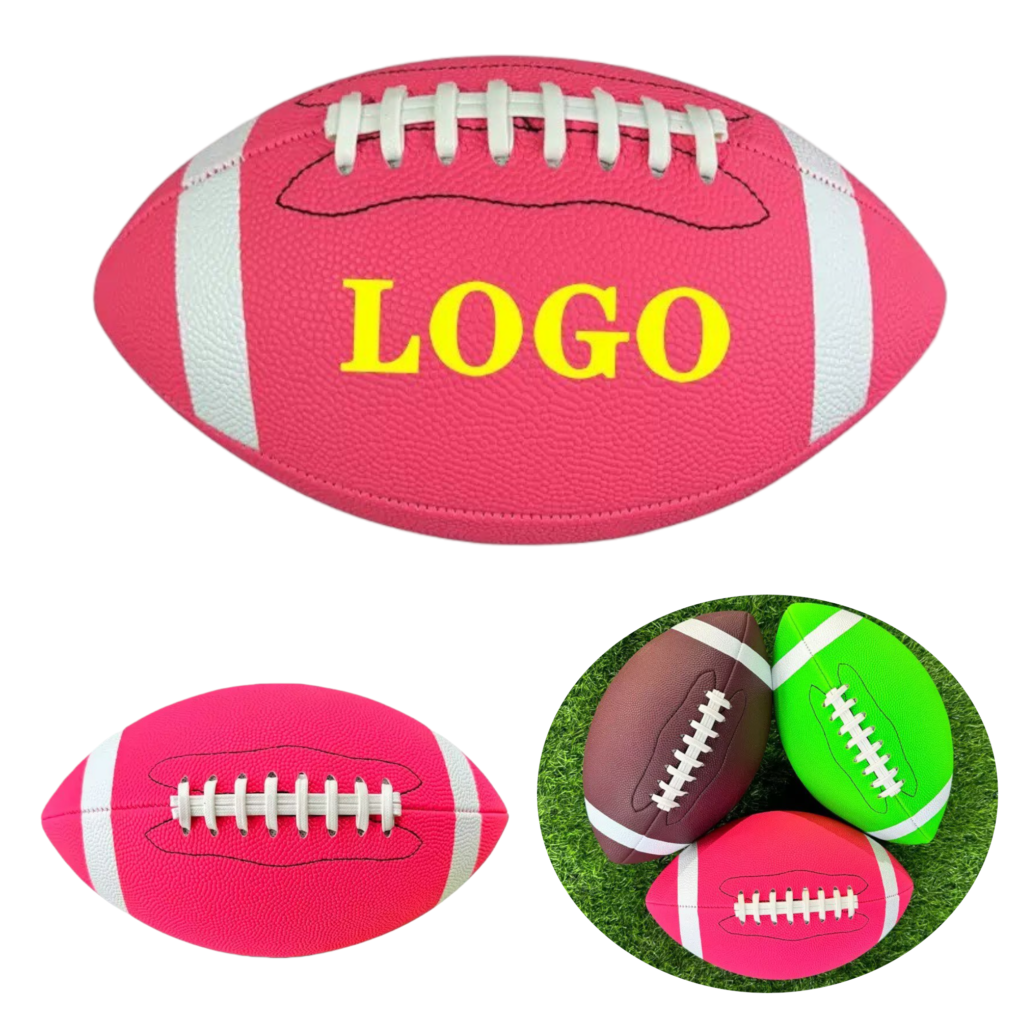 Customizable American Football Rugby MOQ100 2