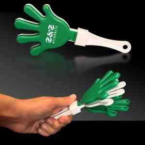 Green White & Green Hand Clapper 2
