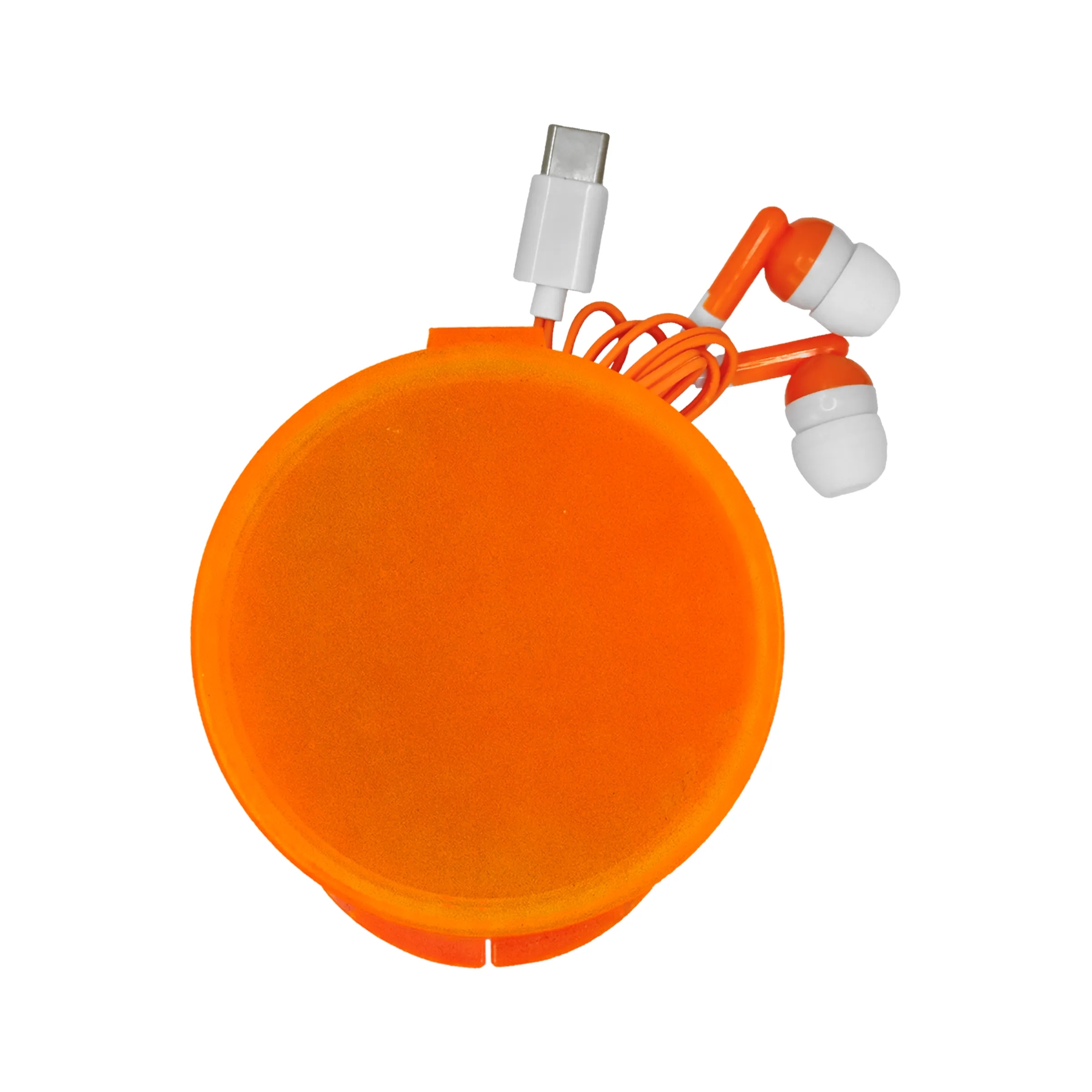 Round Type C Ear Bud Case 9