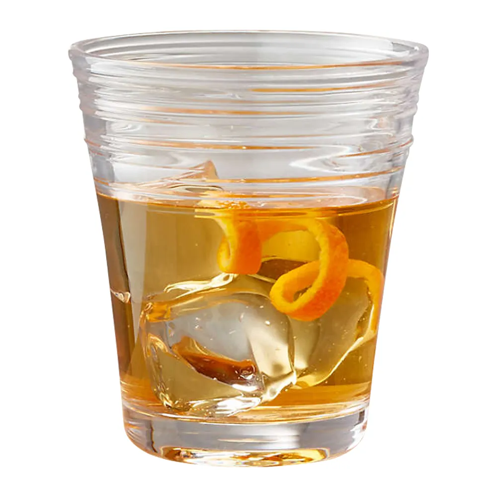 8oz. Acrylic Swirl Cooler Glass 9
