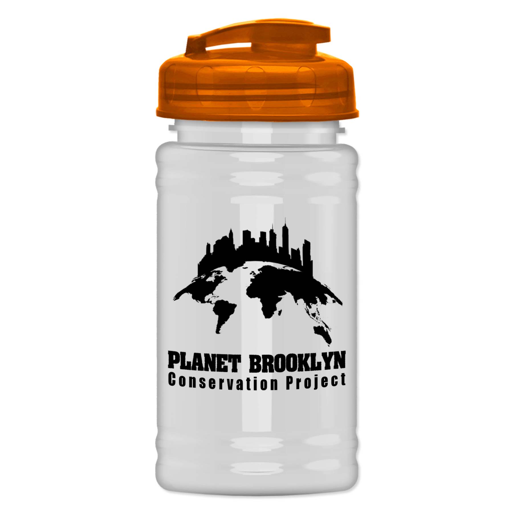 UpCycle - Mini 16 oz. rPet Sports Bottle with USA Flip 9