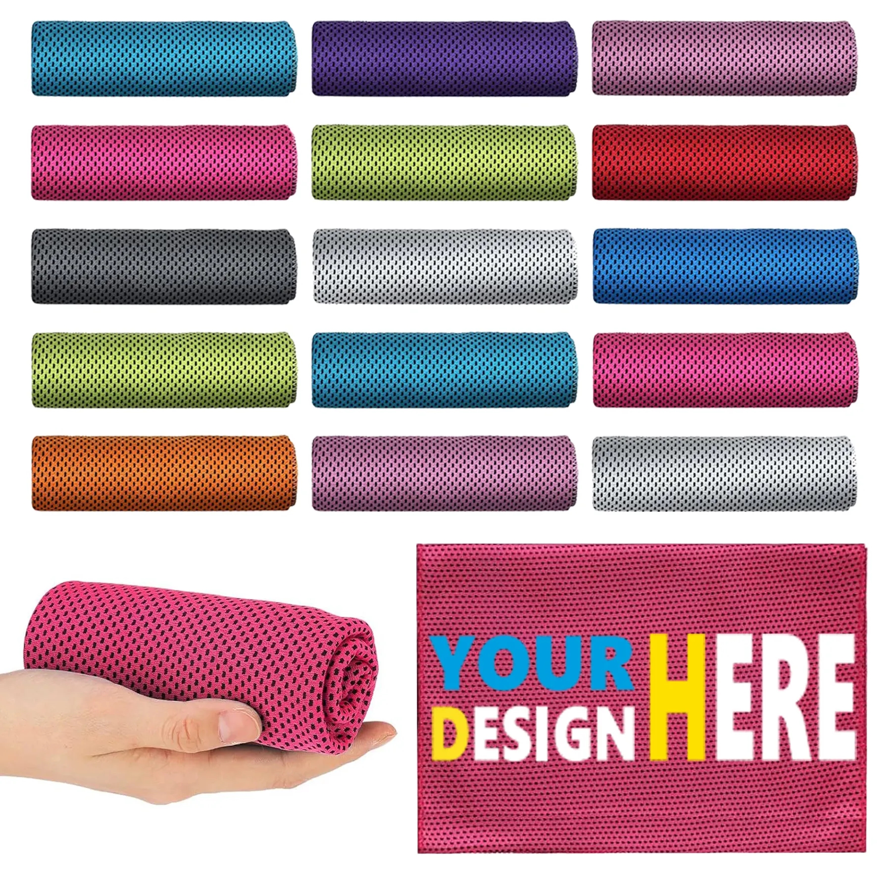 Full Color Sport Cooling Towel 7