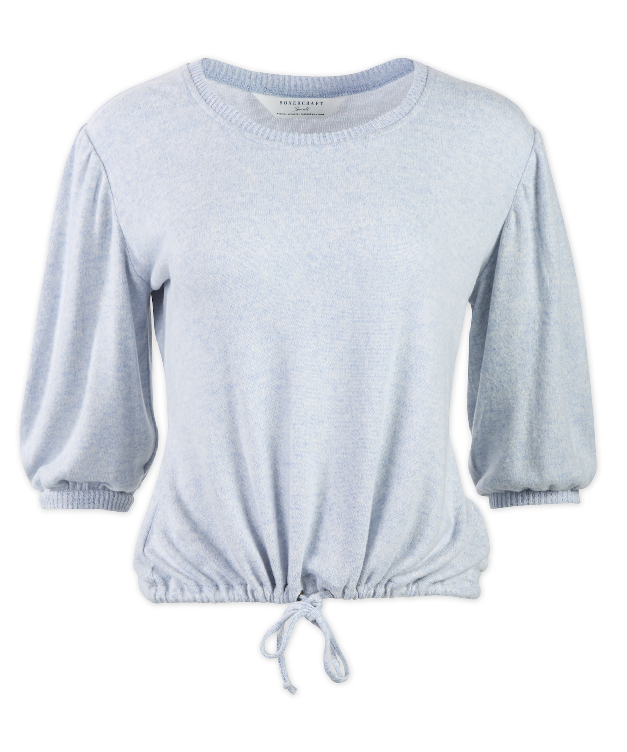BOXERCRAFT CUDDLE PUFF SLEEVE TOP 1
