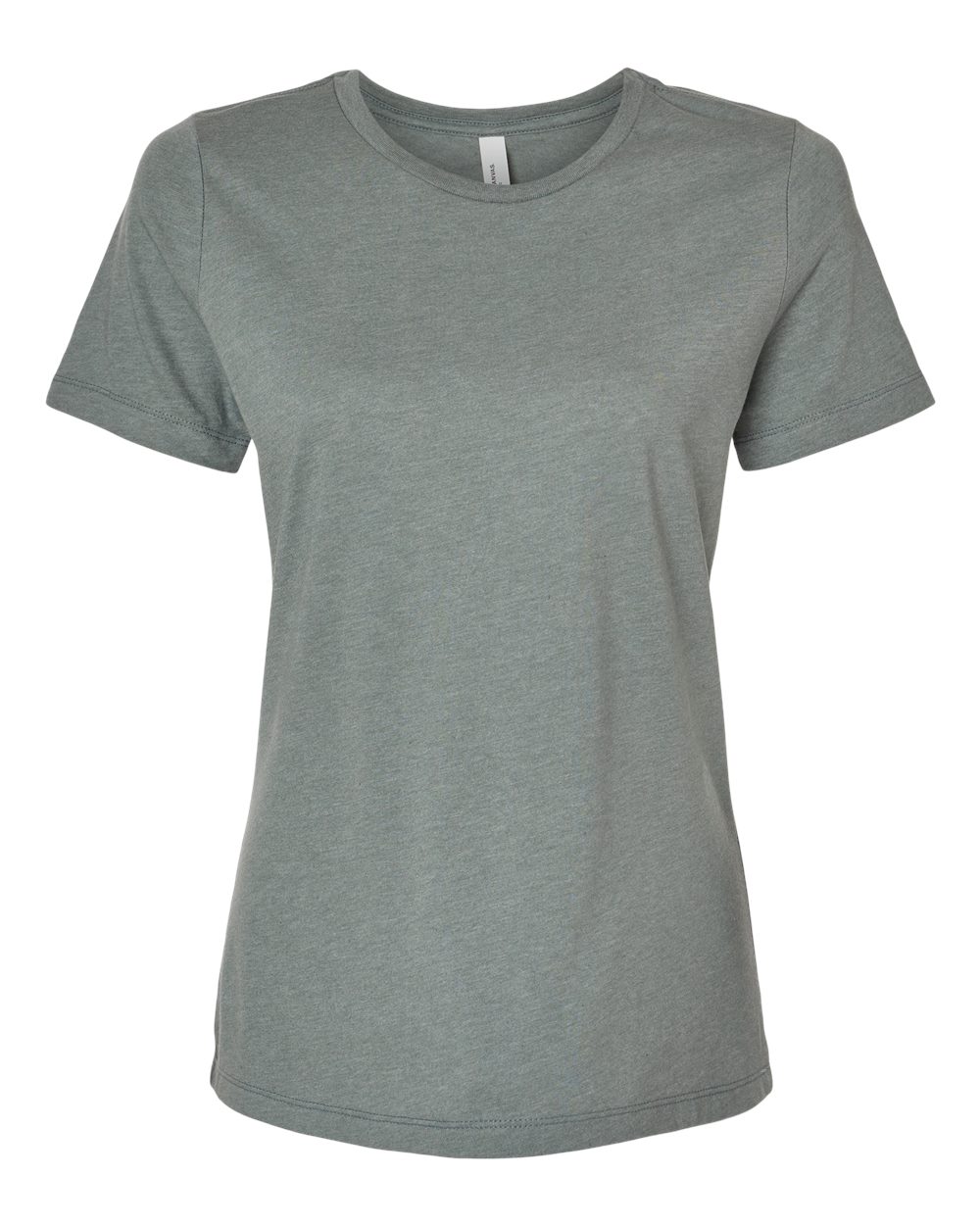 Women's Relaxed Fit Heather CVC Tee - 6400CVC 4