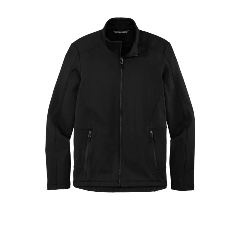 Port Authority Grid Fleece Jacket. 5