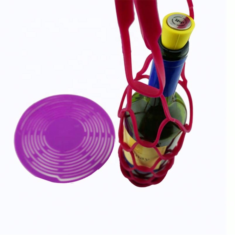 Silicone wine bottle holder 2