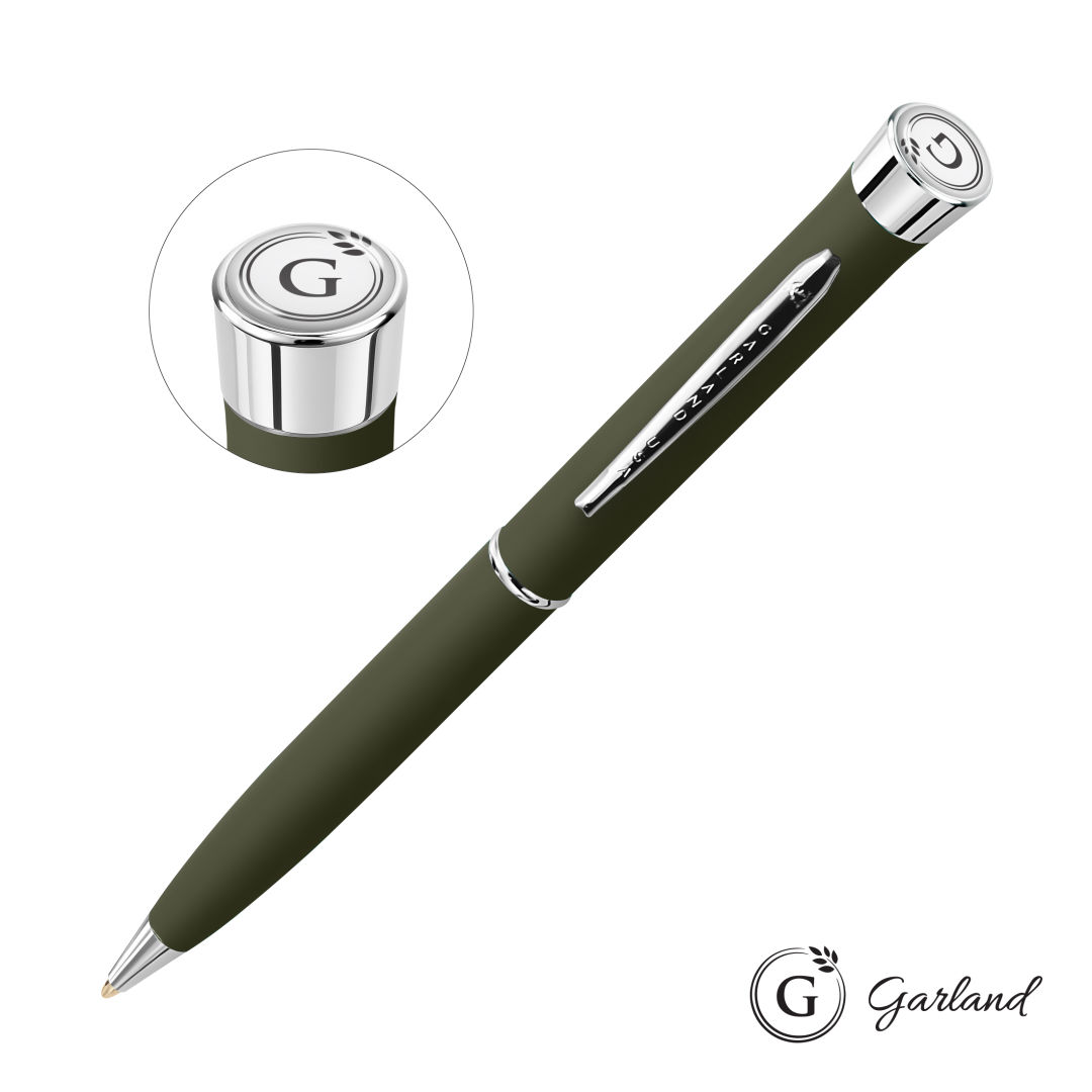 Garland® Freedom Ballpoint Pen - Chrome Accent 28