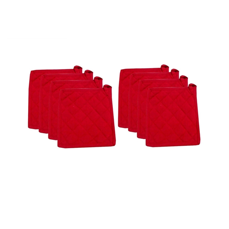 6in x 6in Square Solid Color Pot Holder 2