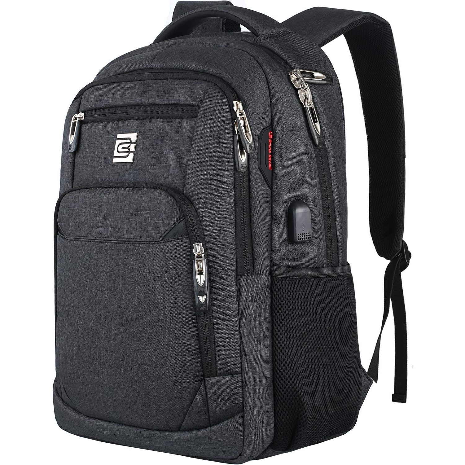 Laptop Backpack,Business Travel Anti Theft Slim Durable Laptops Backpack with USB Charging Port 3