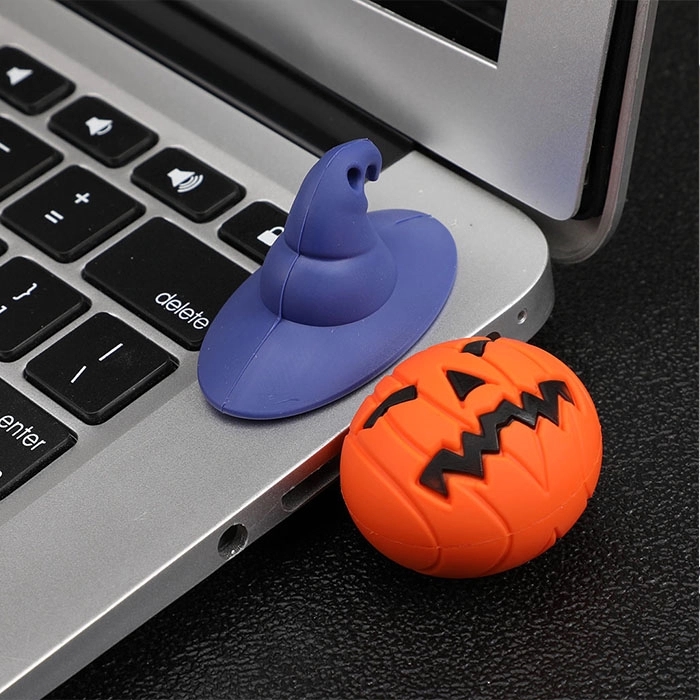 Pumpkin Halloween Shape USB Thumb Flash Drive 4