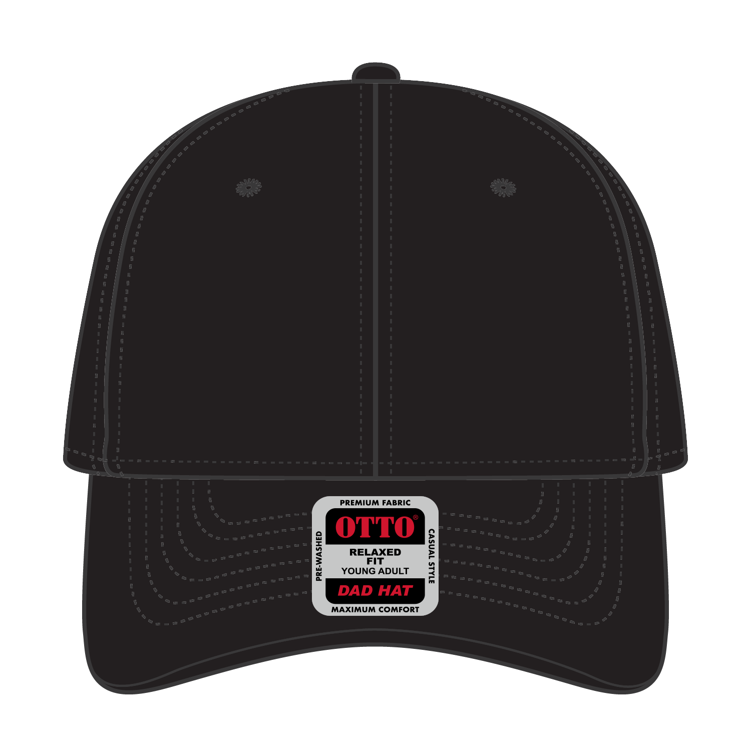 OTTO CAP® 6 Panel Low Profile Dad Hat 80