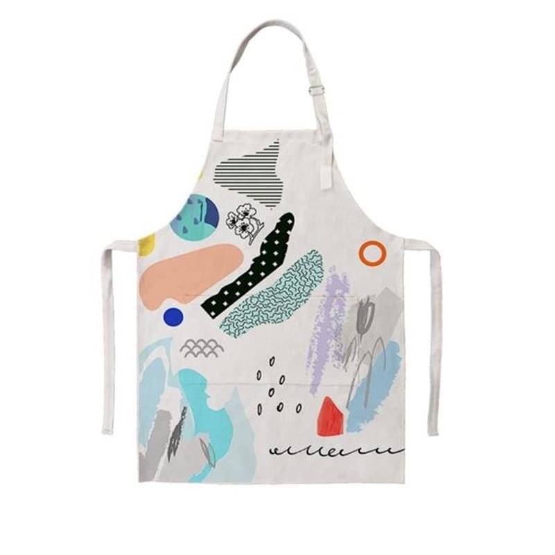 Full Length Apron With Adjustable Neck Strap 2