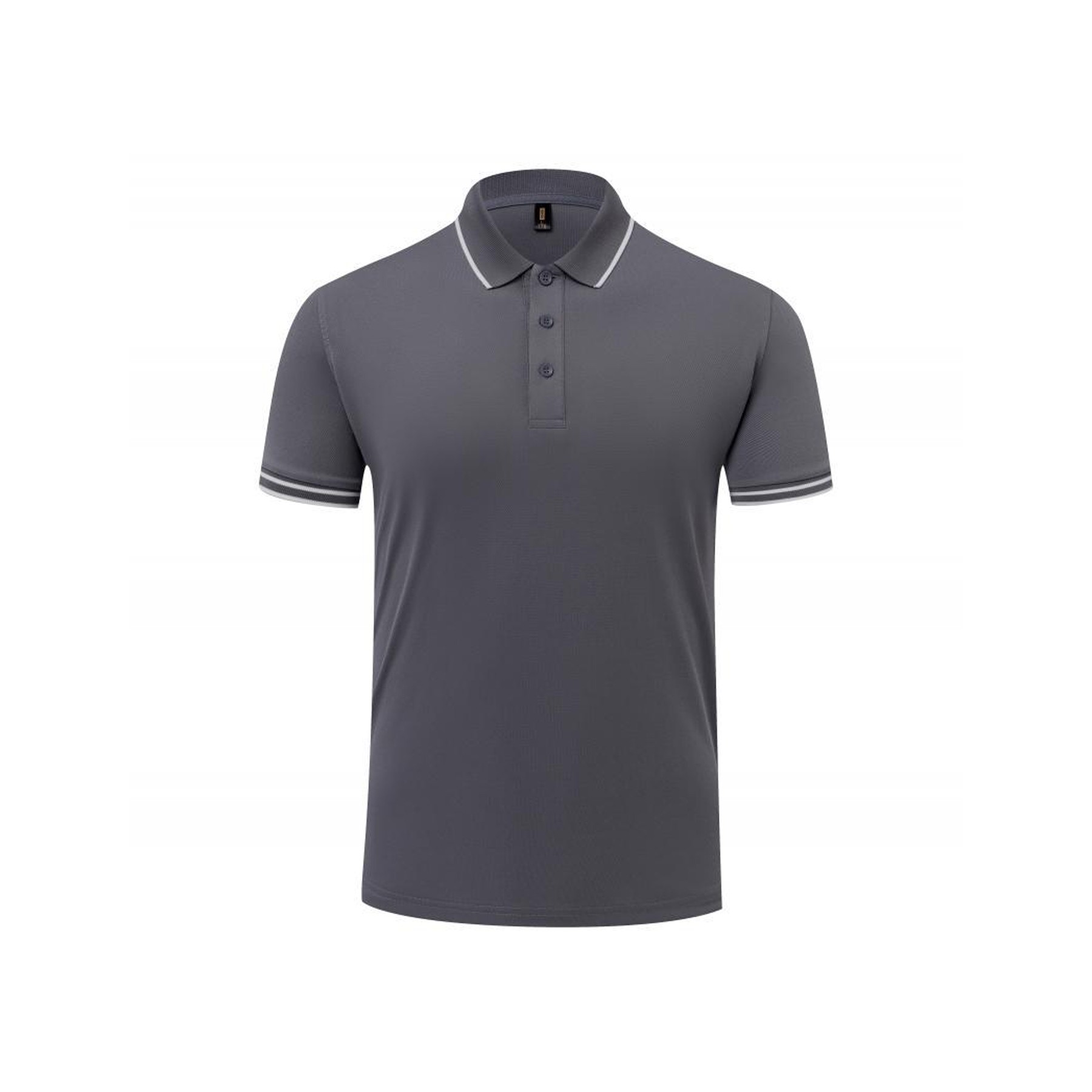 Mens Striped Short Sleeve Polo Shirts 5