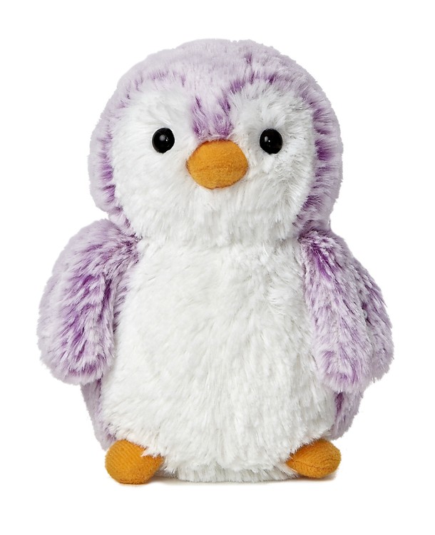 6" Mini PomPom Penguin - Purple 1