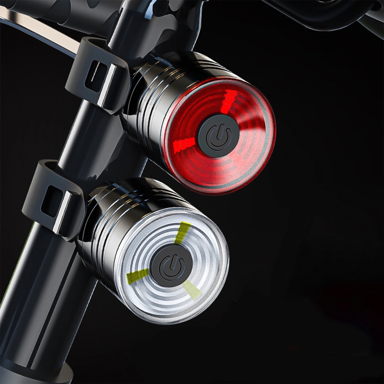 Bicycle Tail Helmet Night Riding Warning Light 3
