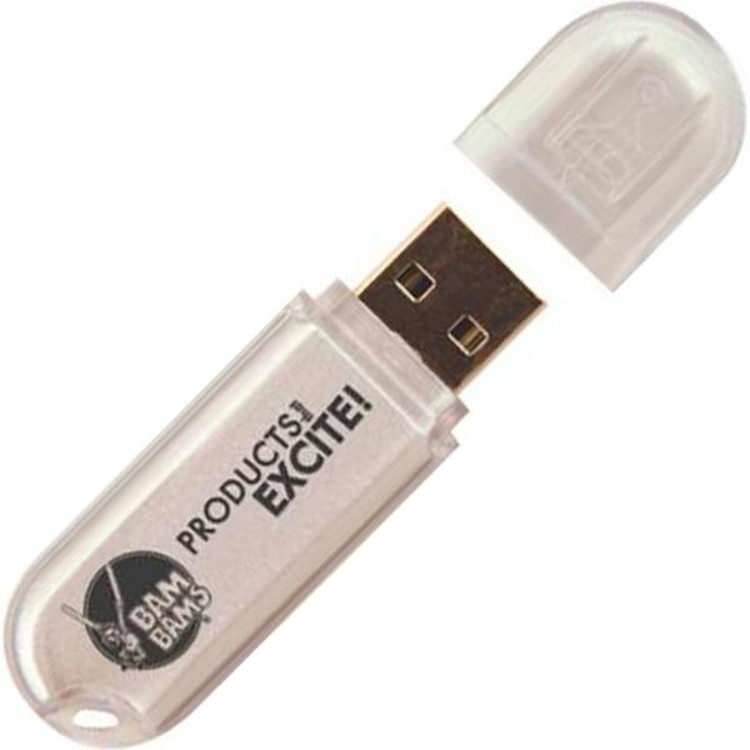 Clear Top USB Flash Drive 2